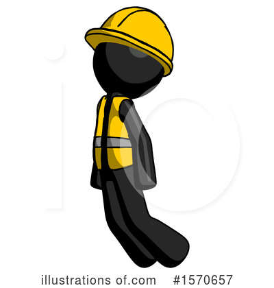 Royalty-Free (RF) Black Design Mascot Clipart Illustration by Leo Blanchette - Stock Sample #1570657
