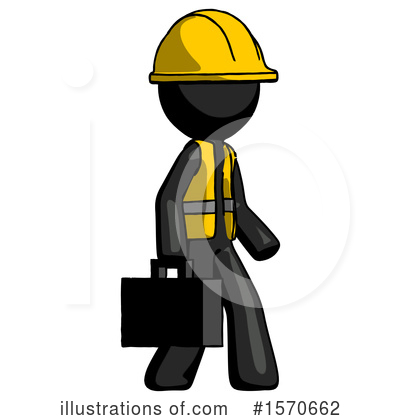 Royalty-Free (RF) Black Design Mascot Clipart Illustration by Leo Blanchette - Stock Sample #1570662