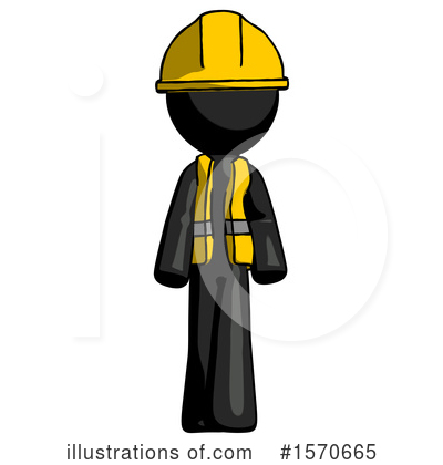 Royalty-Free (RF) Black Design Mascot Clipart Illustration by Leo Blanchette - Stock Sample #1570665