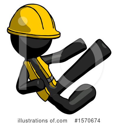 Royalty-Free (RF) Black Design Mascot Clipart Illustration by Leo Blanchette - Stock Sample #1570674