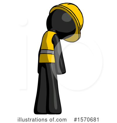 Royalty-Free (RF) Black Design Mascot Clipart Illustration by Leo Blanchette - Stock Sample #1570681