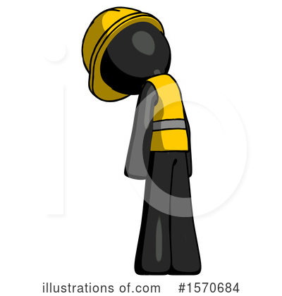 Royalty-Free (RF) Black Design Mascot Clipart Illustration by Leo Blanchette - Stock Sample #1570684