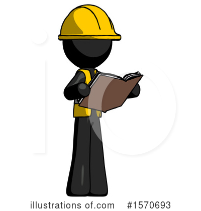 Royalty-Free (RF) Black Design Mascot Clipart Illustration by Leo Blanchette - Stock Sample #1570693