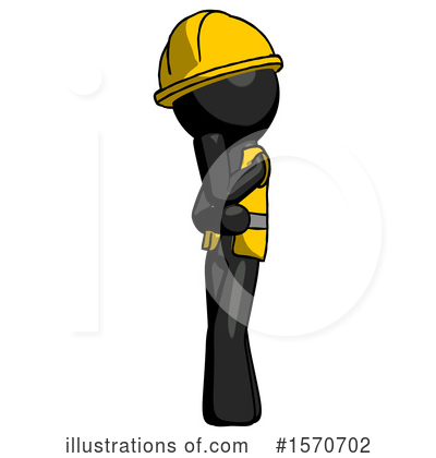 Royalty-Free (RF) Black Design Mascot Clipart Illustration by Leo Blanchette - Stock Sample #1570702