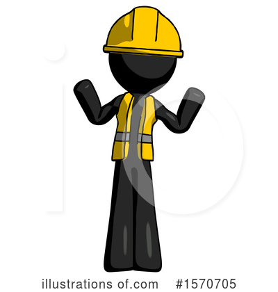 Royalty-Free (RF) Black Design Mascot Clipart Illustration by Leo Blanchette - Stock Sample #1570705