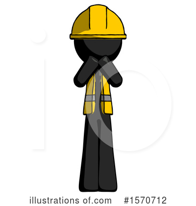 Royalty-Free (RF) Black Design Mascot Clipart Illustration by Leo Blanchette - Stock Sample #1570712