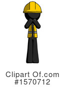 Black Design Mascot Clipart #1570712 by Leo Blanchette