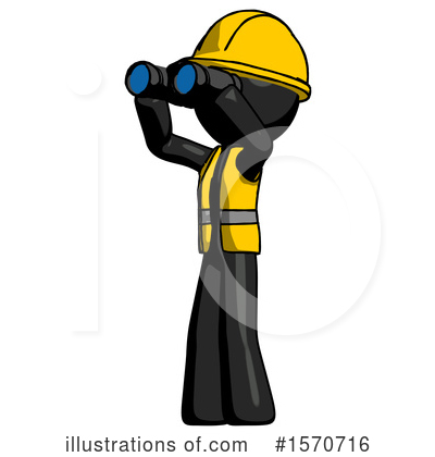 Royalty-Free (RF) Black Design Mascot Clipart Illustration by Leo Blanchette - Stock Sample #1570716