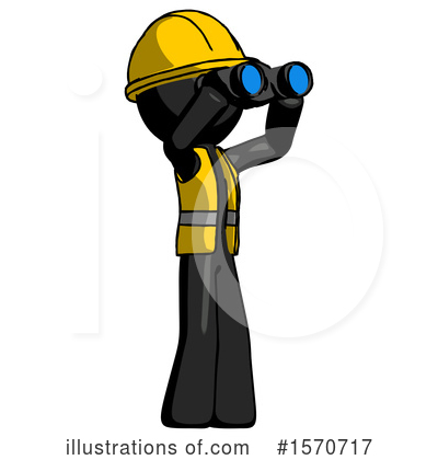 Royalty-Free (RF) Black Design Mascot Clipart Illustration by Leo Blanchette - Stock Sample #1570717