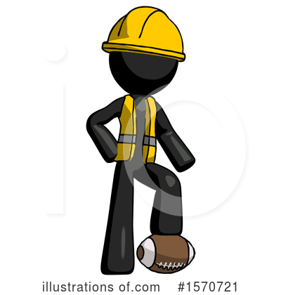 Royalty-Free (RF) Black Design Mascot Clipart Illustration by Leo Blanchette - Stock Sample #1570721