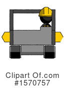 Black Design Mascot Clipart #1570757 by Leo Blanchette