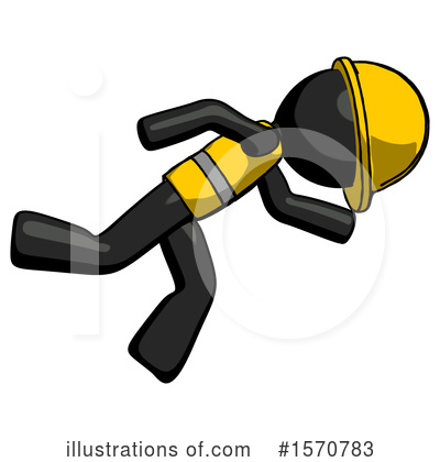Royalty-Free (RF) Black Design Mascot Clipart Illustration by Leo Blanchette - Stock Sample #1570783