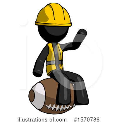 Royalty-Free (RF) Black Design Mascot Clipart Illustration by Leo Blanchette - Stock Sample #1570786