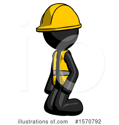 Royalty-Free (RF) Black Design Mascot Clipart Illustration by Leo Blanchette - Stock Sample #1570792