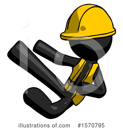 Royalty-Free (RF) Black Design Mascot Clipart Illustration by Leo Blanchette - Stock Sample #1570795
