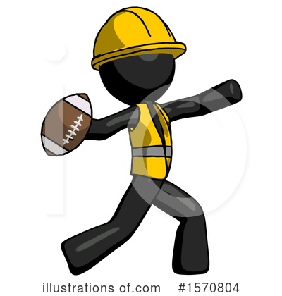 Royalty-Free (RF) Black Design Mascot Clipart Illustration by Leo Blanchette - Stock Sample #1570804