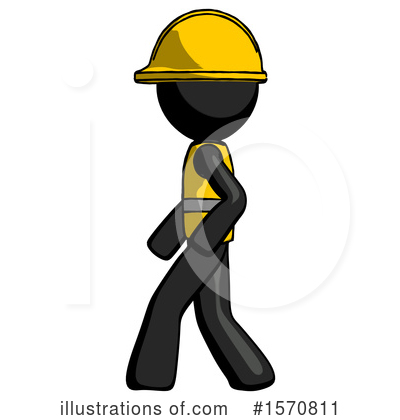 Royalty-Free (RF) Black Design Mascot Clipart Illustration by Leo Blanchette - Stock Sample #1570811
