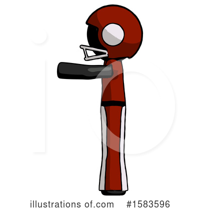 Royalty-Free (RF) Black Design Mascot Clipart Illustration by Leo Blanchette - Stock Sample #1583596