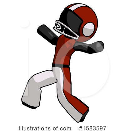 Royalty-Free (RF) Black Design Mascot Clipart Illustration by Leo Blanchette - Stock Sample #1583597