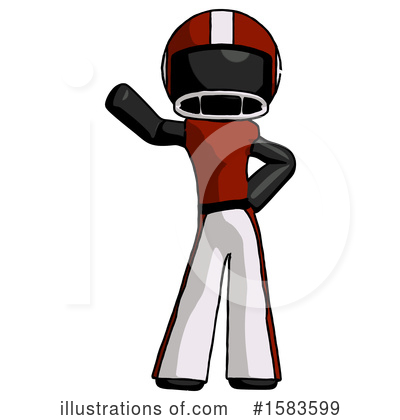 Royalty-Free (RF) Black Design Mascot Clipart Illustration by Leo Blanchette - Stock Sample #1583599