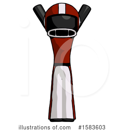 Royalty-Free (RF) Black Design Mascot Clipart Illustration by Leo Blanchette - Stock Sample #1583603