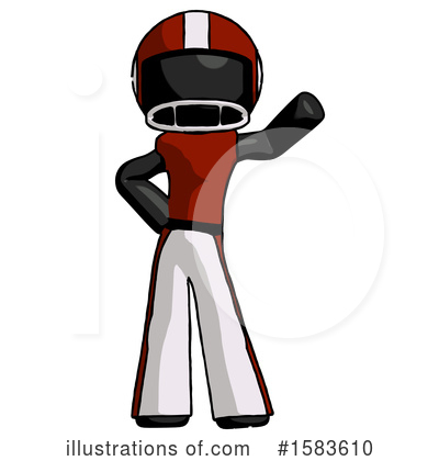 Royalty-Free (RF) Black Design Mascot Clipart Illustration by Leo Blanchette - Stock Sample #1583610