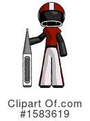 Black Design Mascot Clipart #1583619 by Leo Blanchette