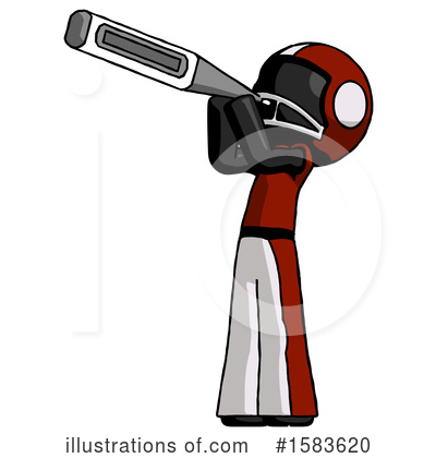 Royalty-Free (RF) Black Design Mascot Clipart Illustration by Leo Blanchette - Stock Sample #1583620