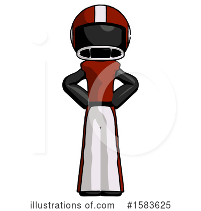 Royalty-Free (RF) Black Design Mascot Clipart Illustration by Leo Blanchette - Stock Sample #1583625