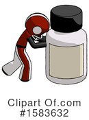Black Design Mascot Clipart #1583632 by Leo Blanchette