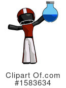 Black Design Mascot Clipart #1583634 by Leo Blanchette