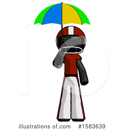 Royalty-Free (RF) Black Design Mascot Clipart Illustration by Leo Blanchette - Stock Sample #1583639