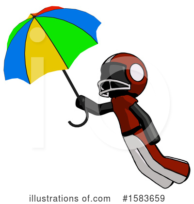 Royalty-Free (RF) Black Design Mascot Clipart Illustration by Leo Blanchette - Stock Sample #1583659