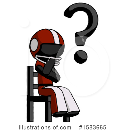 Royalty-Free (RF) Black Design Mascot Clipart Illustration by Leo Blanchette - Stock Sample #1583665