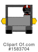 Black Design Mascot Clipart #1583704 by Leo Blanchette