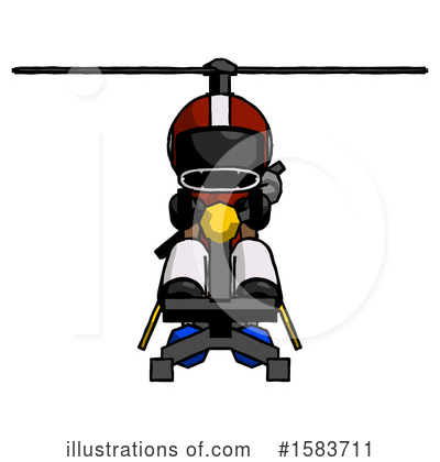 Royalty-Free (RF) Black Design Mascot Clipart Illustration by Leo Blanchette - Stock Sample #1583711