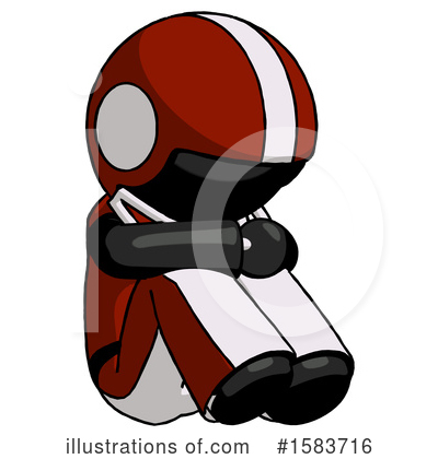 Royalty-Free (RF) Black Design Mascot Clipart Illustration by Leo Blanchette - Stock Sample #1583716