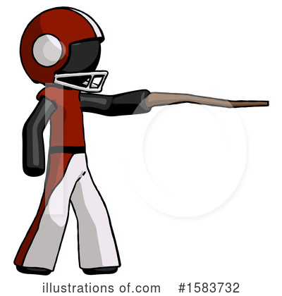 Royalty-Free (RF) Black Design Mascot Clipart Illustration by Leo Blanchette - Stock Sample #1583732
