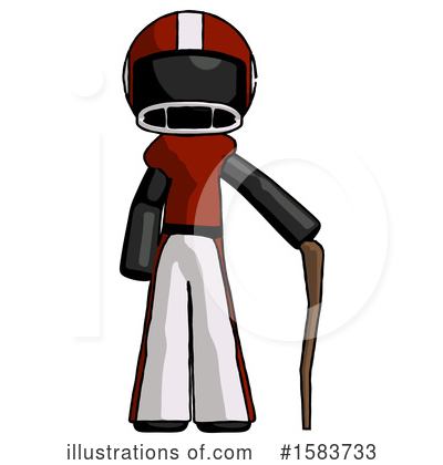 Royalty-Free (RF) Black Design Mascot Clipart Illustration by Leo Blanchette - Stock Sample #1583733