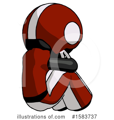Royalty-Free (RF) Black Design Mascot Clipart Illustration by Leo Blanchette - Stock Sample #1583737