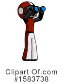 Black Design Mascot Clipart #1583738 by Leo Blanchette