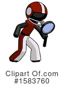 Black Design Mascot Clipart #1583760 by Leo Blanchette