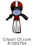 Black Design Mascot Clipart #1583764 by Leo Blanchette