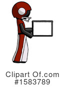 Black Design Mascot Clipart #1583789 by Leo Blanchette