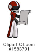 Black Design Mascot Clipart #1583791 by Leo Blanchette