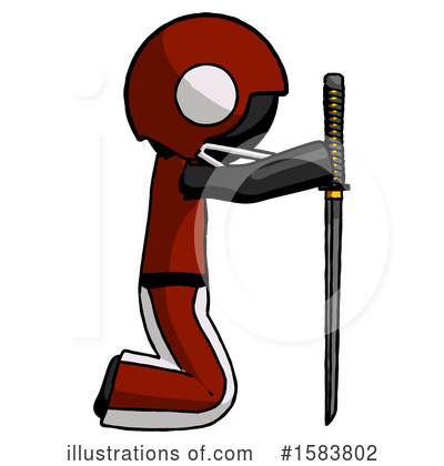 Royalty-Free (RF) Black Design Mascot Clipart Illustration by Leo Blanchette - Stock Sample #1583802