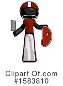Black Design Mascot Clipart #1583810 by Leo Blanchette