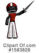 Black Design Mascot Clipart #1583828 by Leo Blanchette