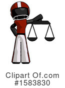 Black Design Mascot Clipart #1583830 by Leo Blanchette