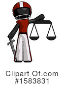 Black Design Mascot Clipart #1583831 by Leo Blanchette